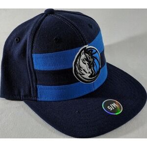 NBA Elevation Fitted S/M Dallas Mavericks Basketball Baseball Hat Cap‎ NEW